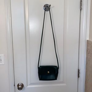 Vintage Green Coach Shoulder Bag